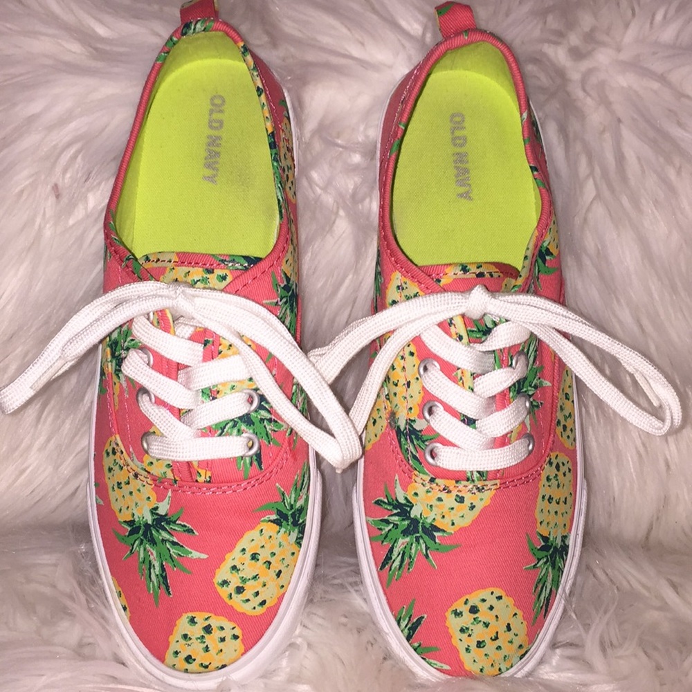 Old Navy pineapple sneakers